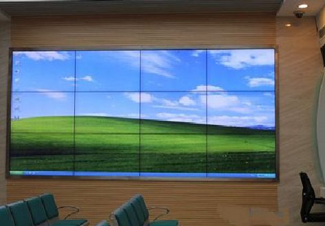 永嘉液晶拼接屏的另类用法。