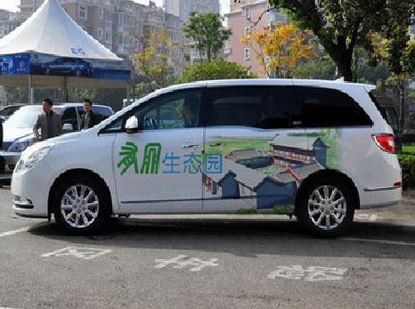 永嘉户外车贴喷绘如何保持效果?